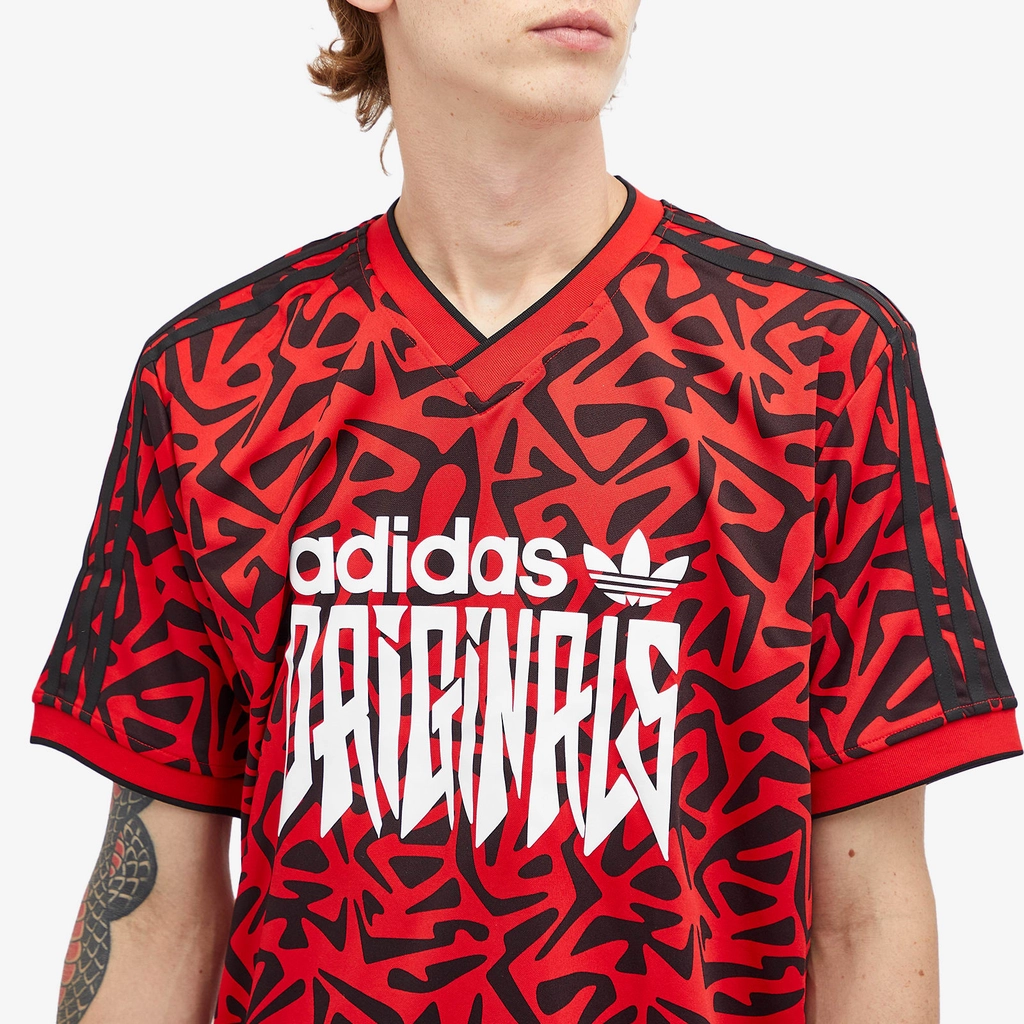 Adidas Originals Men's Aop Jersey Better Scarlet